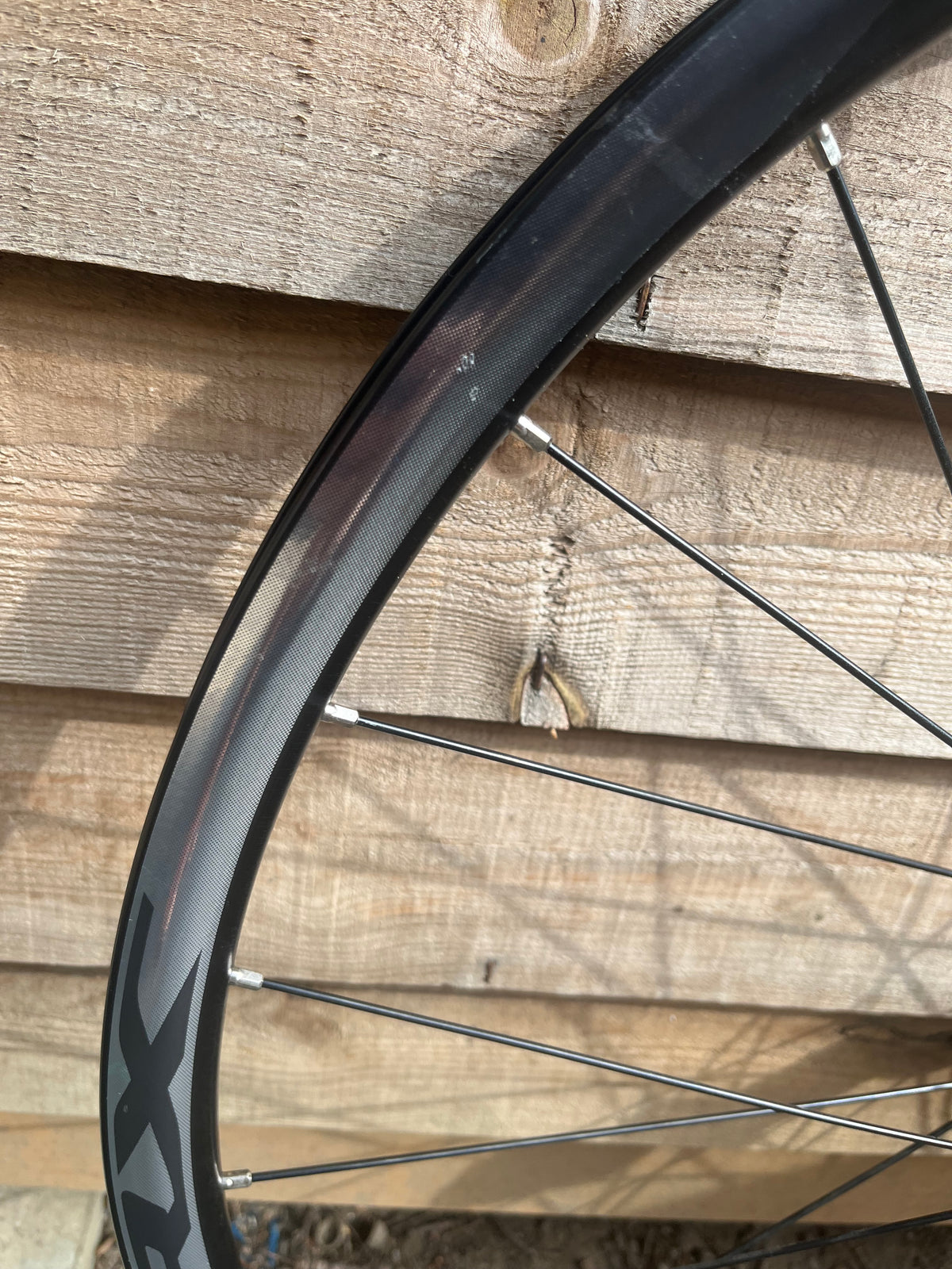 Shimano RX010 700c Front Wheel Disc Quick Release Black 24mm Road Rim
