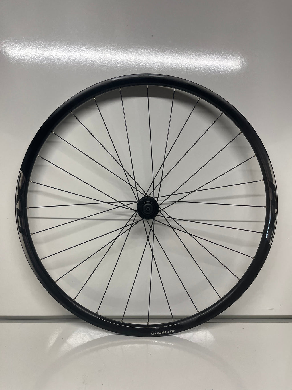 Shimano RX010 700c Front Wheel Disc Quick Release Black 24mm Road Rim