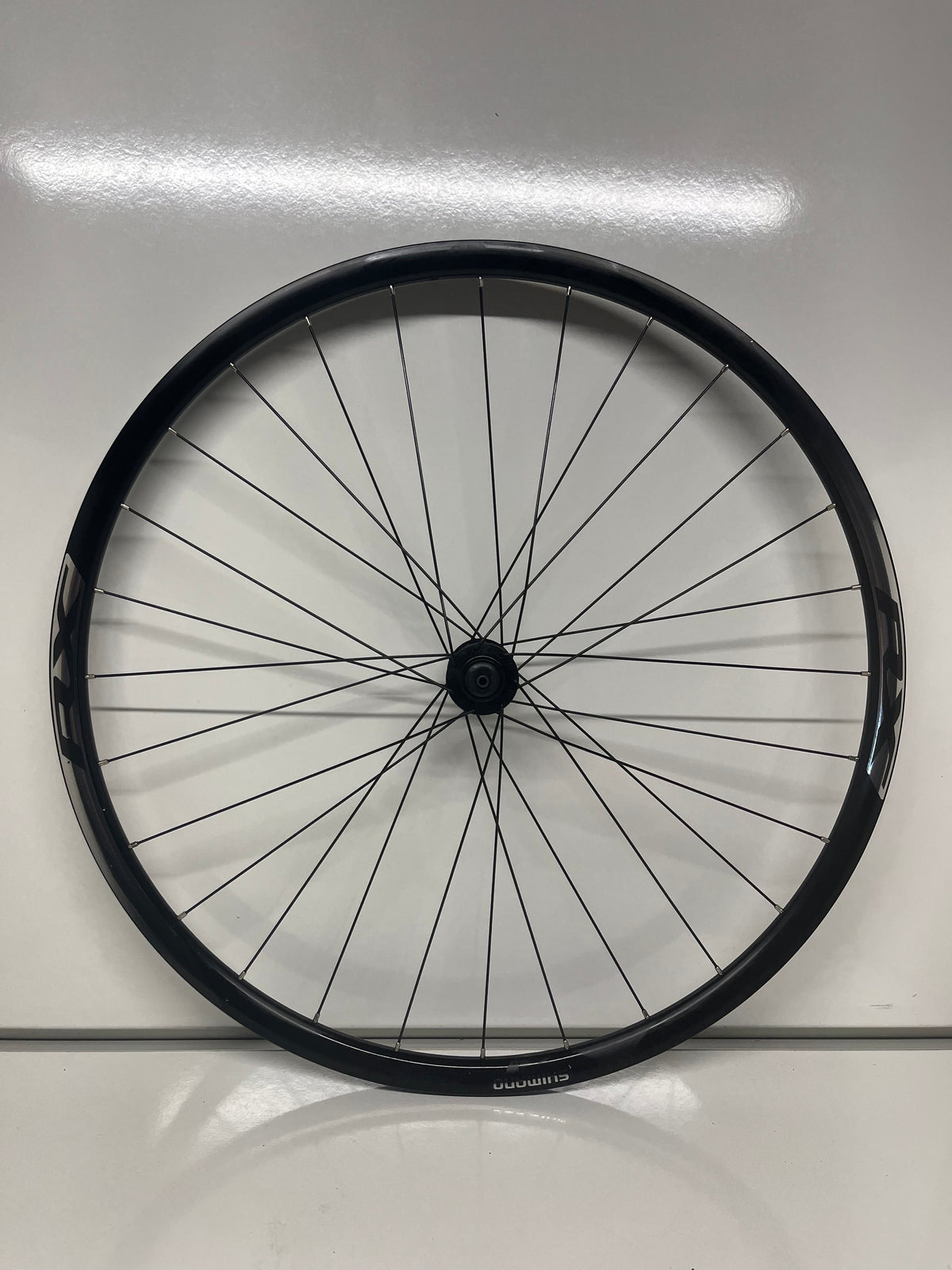 Shimano RX010 700c Front Wheel Disc Quick Release Black 24mm Road Rim