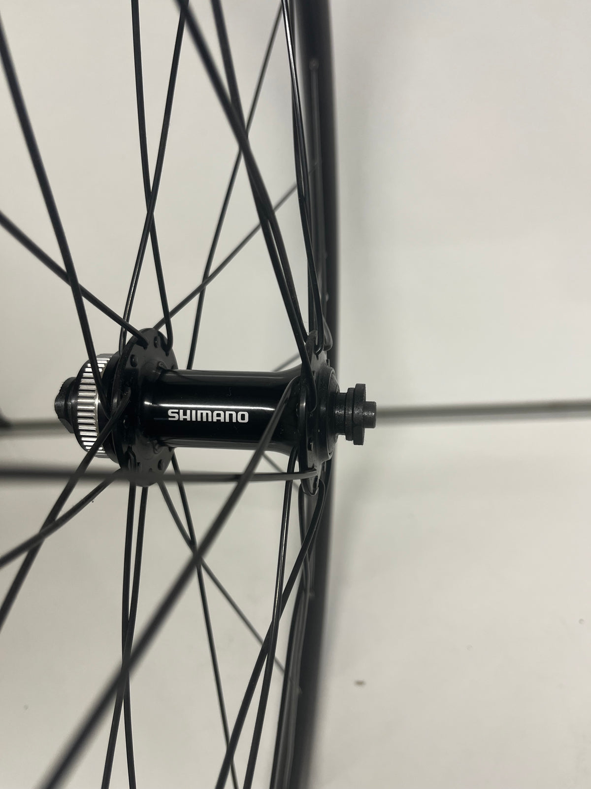 Shimano RX010 700c Front Wheel Disc Quick Release Black 24mm Road Rim