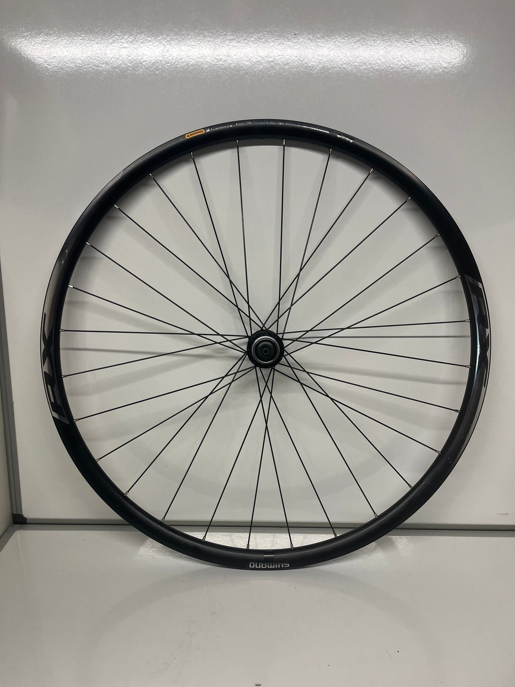 Shimano RX010 700c Front Wheel Disc Quick Release Black 24mm Road Rim