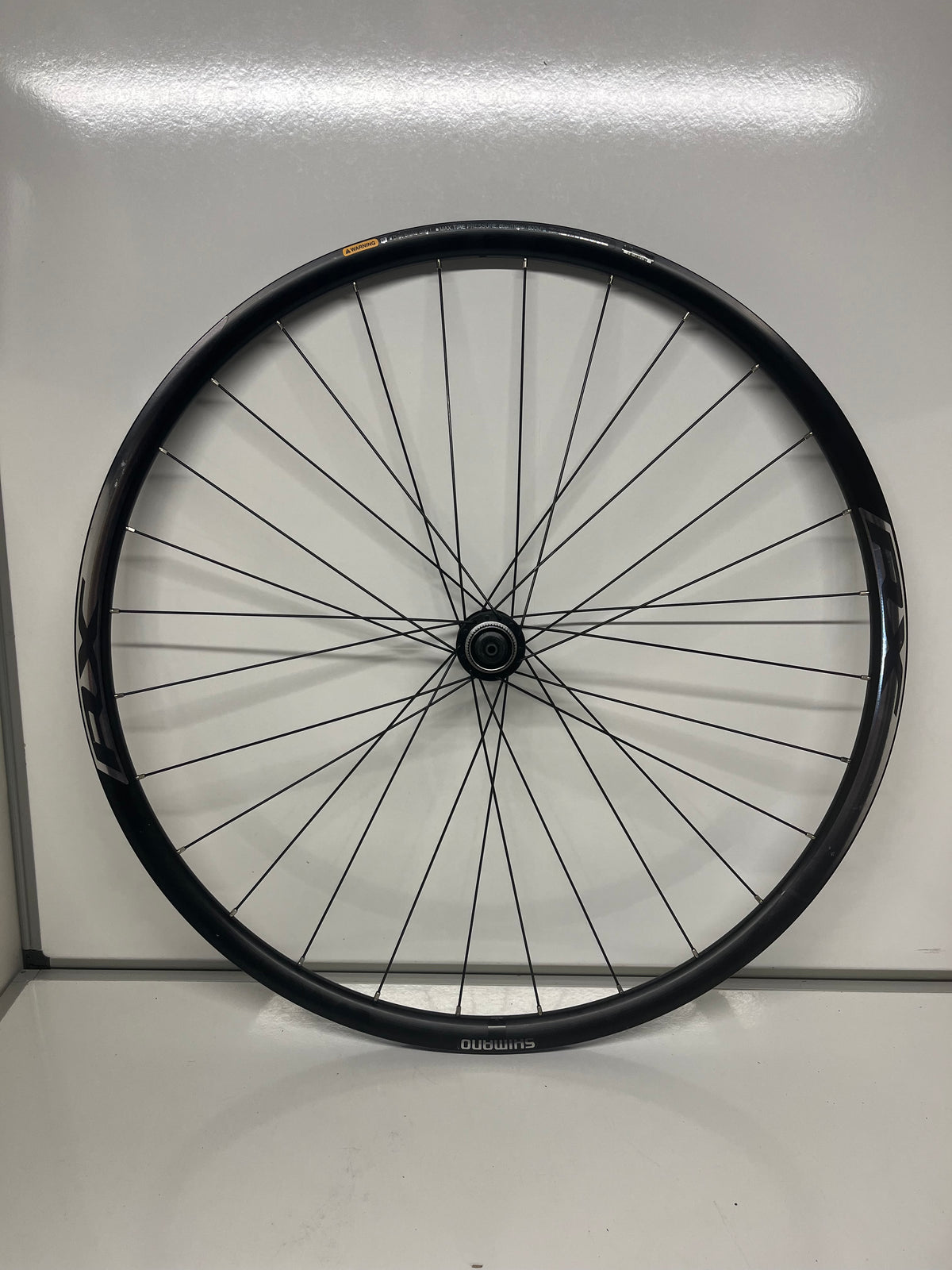Shimano RX010 700c Front Wheel Disc Quick Release Black 24mm Road Rim