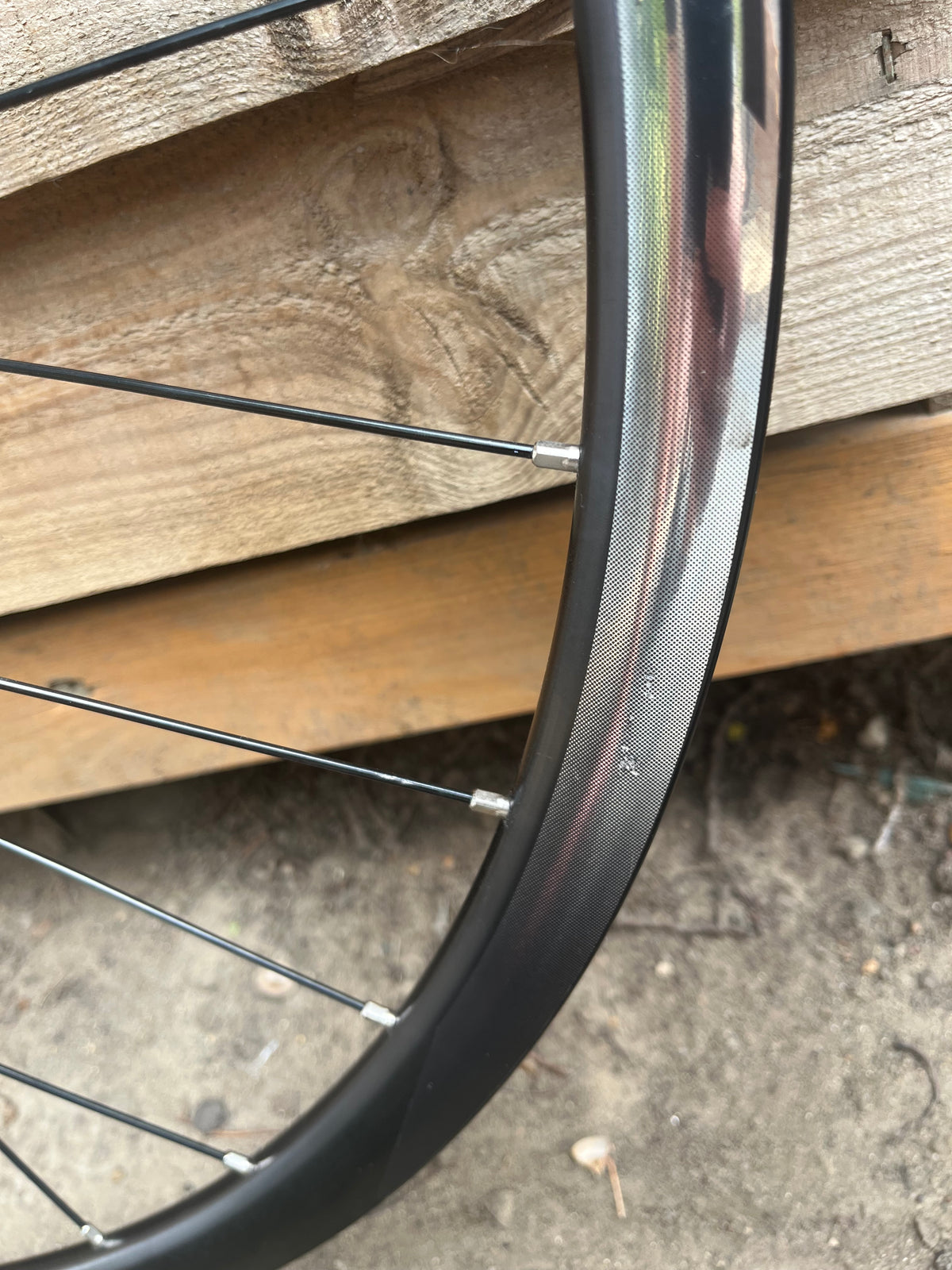 Shimano RX010 700c Front Wheel Disc Quick Release Black 24mm Road Rim