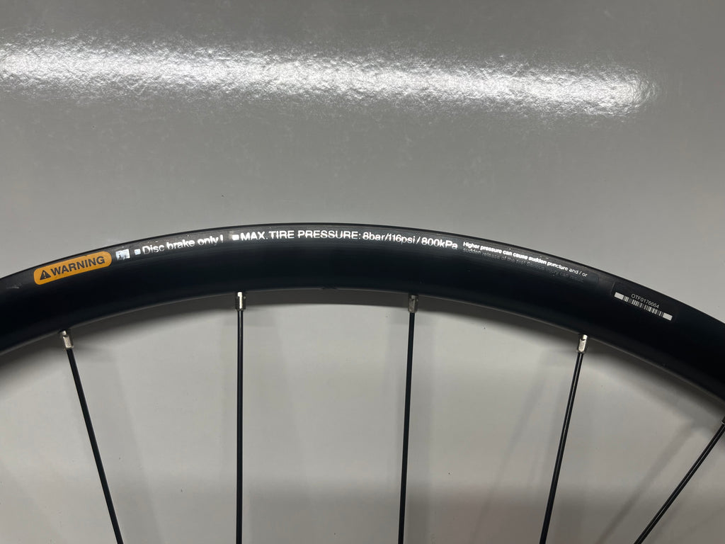 Shimano RX010 700c Front Wheel Disc Quick Release Black 24mm Road Rim