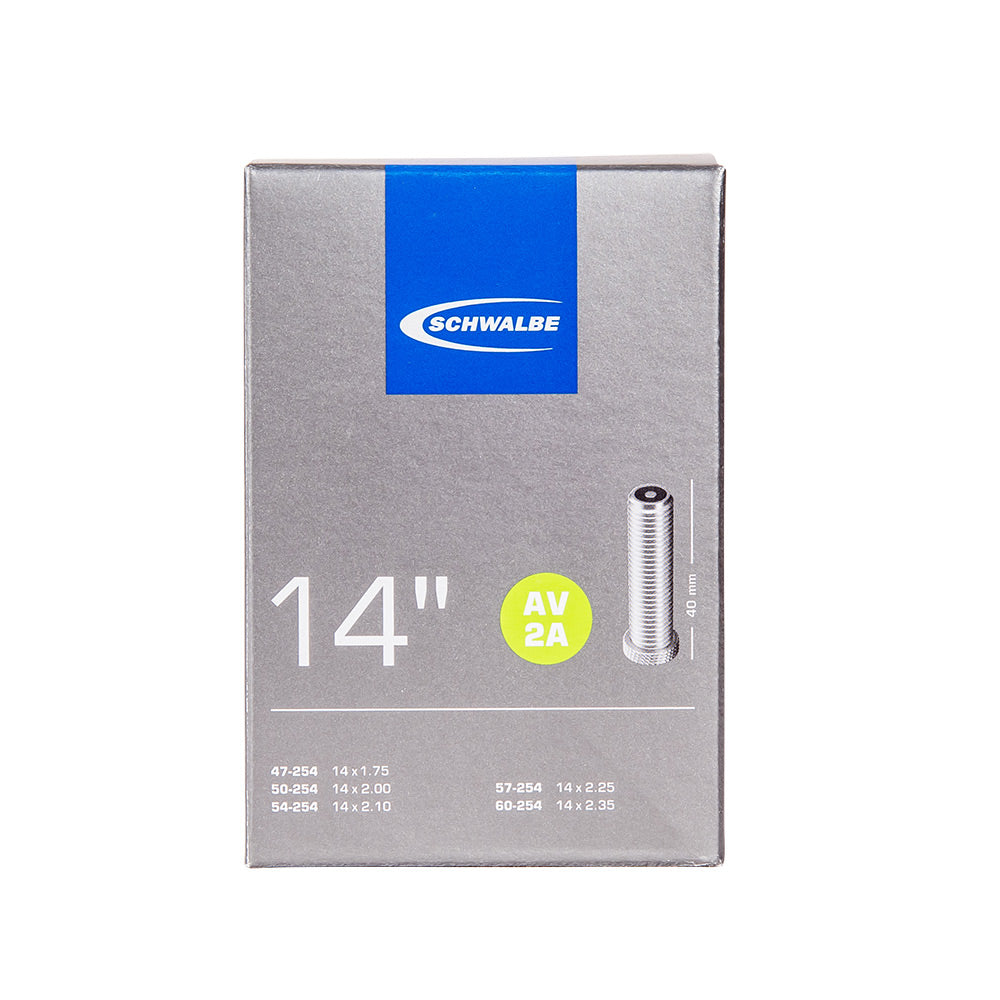 Schwalbe AV2A 14 x 1.75 - 2.35 Schrader 40mm Valve (47/60-254)