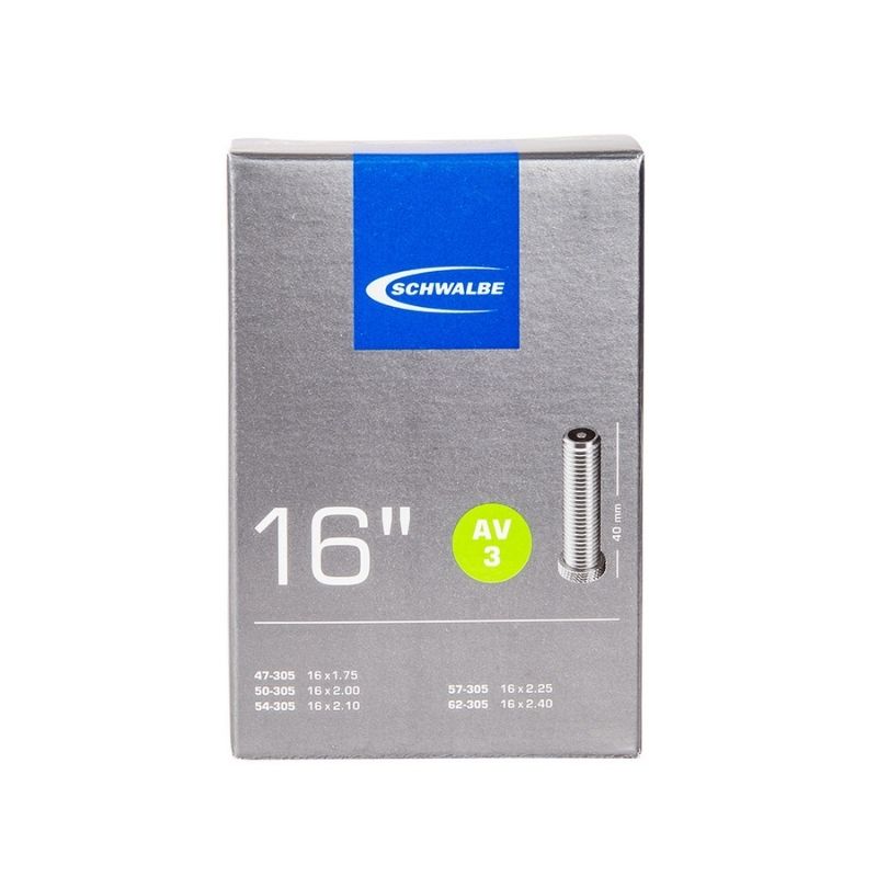 Schwalbe AV3 16 x 1.75 - 2.40 Schrader 40mm Valve (47/62-305)