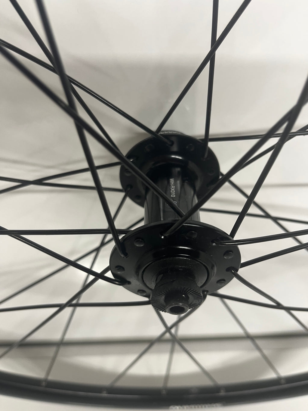 Shimano RX010 700c Front Wheel Disc Quick Release Black 24mm Road Rim