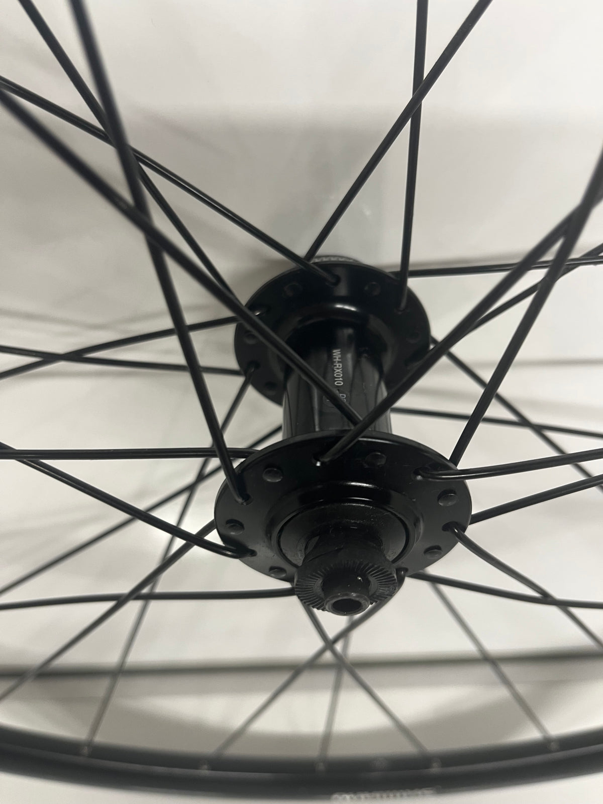Shimano RX010 700c Front Wheel Disc Quick Release Black 24mm Road Rim