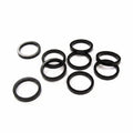 Alloy A-Head Set Spacer - Black, 28.6mm (1 1/8') x 5mm height (each)