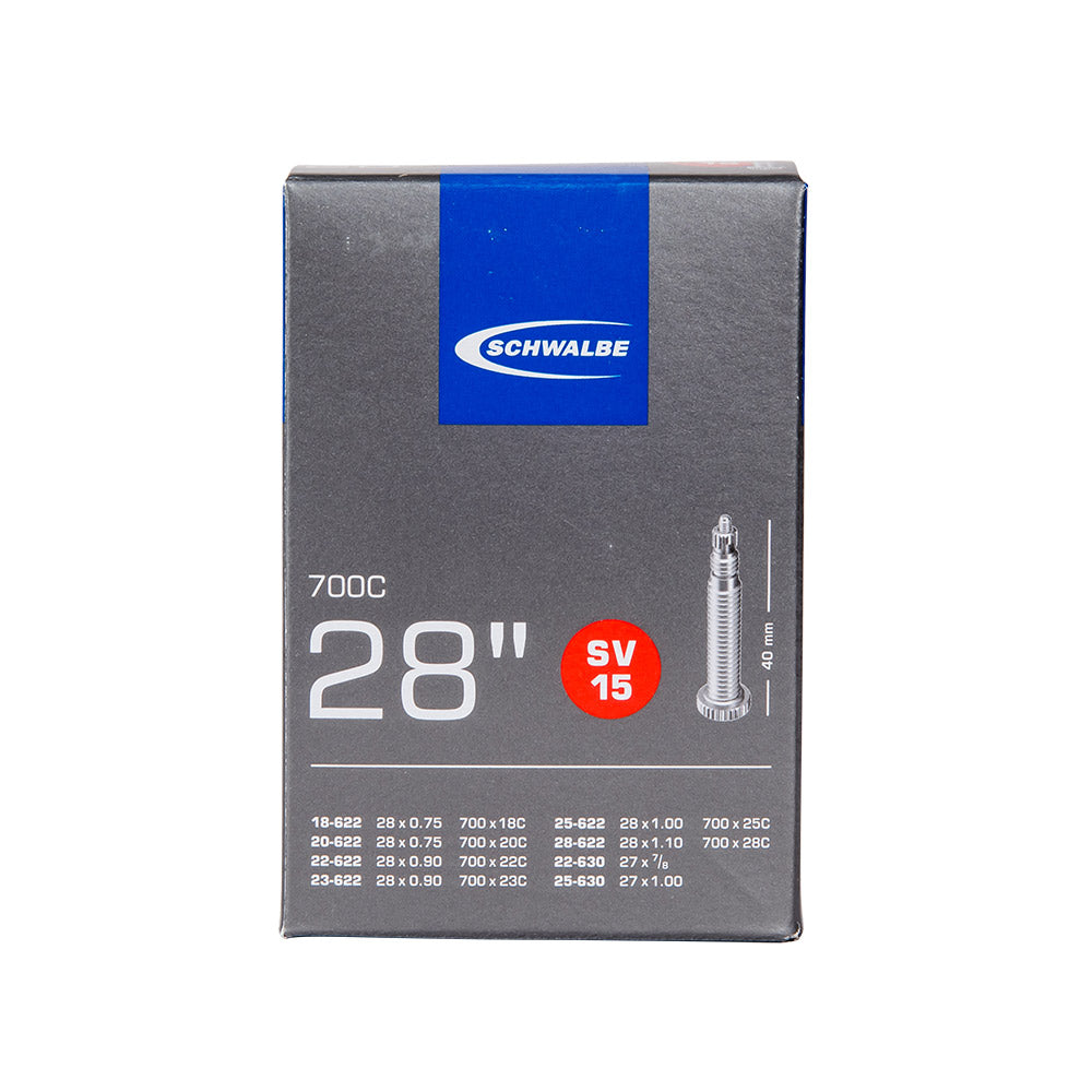 Schwalbe SV15 700 x 18-28 Presta 40mm Valve (18/28-622/630)