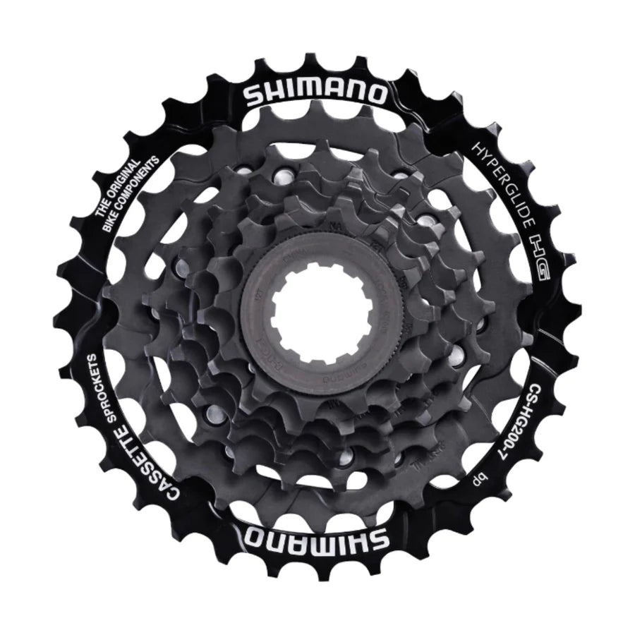 Shimano Alivio CS-HG200 7-Speed Cassette Black 12-32