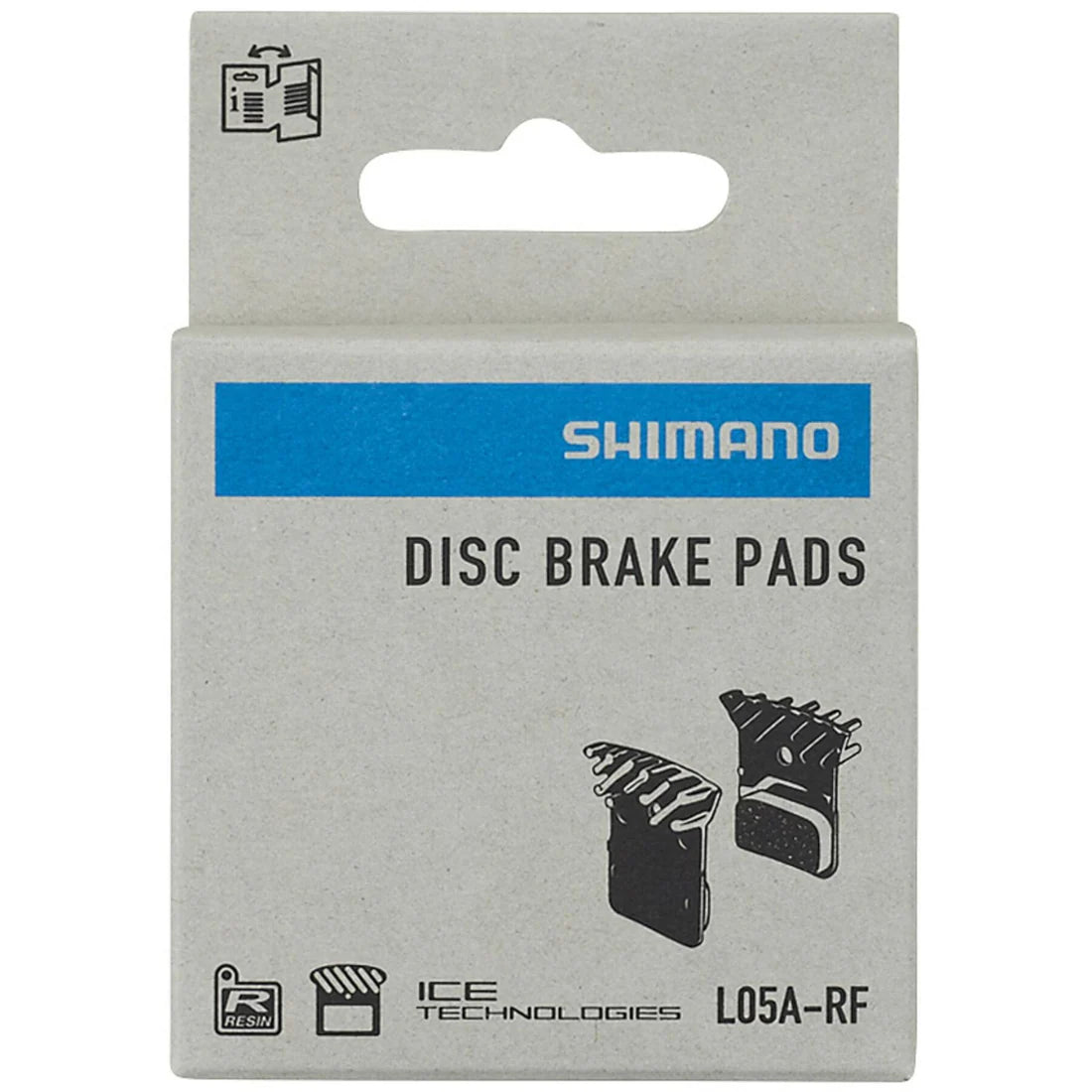 Shimano L05A-RF Resin Disc Brake Pads with Cooling Fins